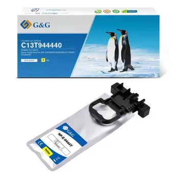 G&G συμβατό κίτρινο δοχείο μελανιού για Epson T9444 (15982)