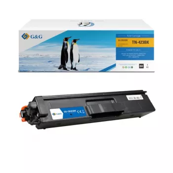 G&G Συμβατό μαύρο τόνερ για Brother TN-423BK (GS-BTN423K)