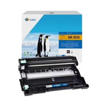 G&G συμβατή μονάδα τυμπάνου για Brother DR-2510 (21982) - 12.000 σελίδες