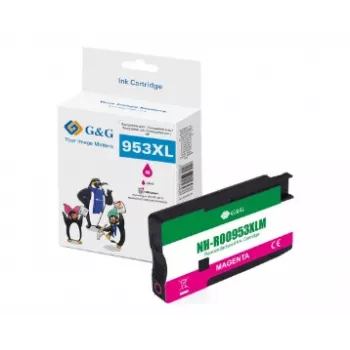 G&G Συμβατό μελάνι HP 953XL Magenta Υψηλής Απόδοσης (14741)