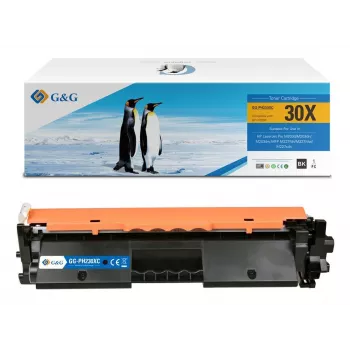 G&G XL Κασέτα τόνερ αντικατάστασης για HP 30X/CF230X με γνήσιο Chip (15306)