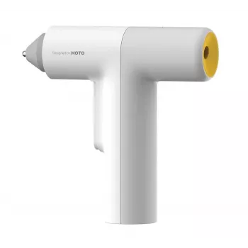HOTO EasyFlow ασύρματο πιστόλι θερμής κόλλας QWRJQ002 USB-C 3000mAh Λευκό/Γκρι