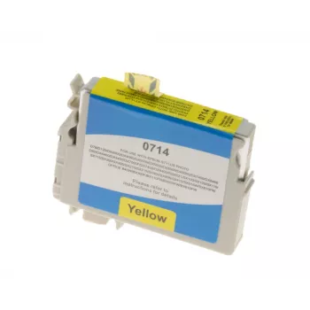 G&G Συμβατό μελάνι για Epson T0714 Κίτρινο (3547)