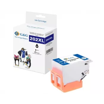 G&G XL Μελάνι συμβατό με Epson 202XL Μαύρο (15175)