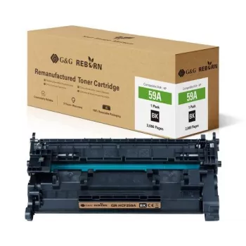 G&G Συμβατή κασέτα τόνερ GR-HCF259A για HP 59A, Μαύρο, 3000 σελίδες