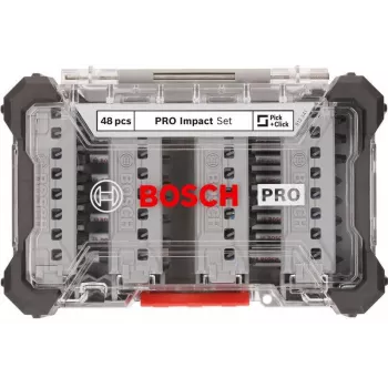 Bosch PRO Impact 48 τεμαχίων σετ μυτών κατσαβιδιού (2608521U88)
