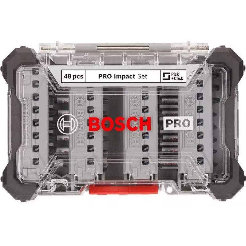 Bosch PRO Impact 48 τεμαχίων σετ μυτών κατσαβιδιού (2608521U88)