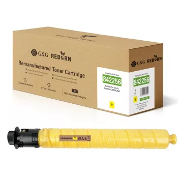 G&G Συμβατό τόνερ κίτρινο για Ricoh 842256 (19.000 σελίδες) GR-R842256