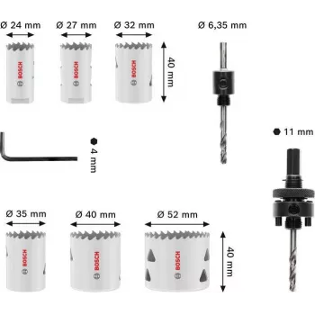 Bosch 2608594614 Σετ πριονιών τρυπανιού