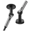 HOTO Flexi Ασύρματο Spin Scrubber QWQJA08 (HFE0030GL) – Τηλεσκοπική ηλεκτρική βούρτσα καθαρισμού με 3 εξαρτήματα, IPX7, USB-C