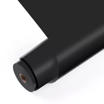 LOKLiK Μόνιμη αυτοκόλλητη μεμβράνη βινυλίου Ματ Μαύρο ρολό 12 m πλάτος 30,5 cm SG-JST-0036-US-L-B2B