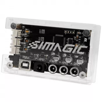 SIMAGIC Haptic Control Box (P2000-HCB) – Μονάδα ελέγχου απτικής ανάδρασης 4 καναλιών για πεντάλ P2000