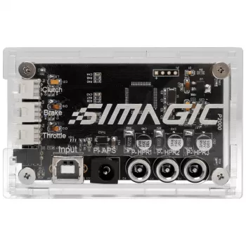 SIMAGIC Haptic Control Box (P2000-HCB) – Μονάδα ελέγχου απτικής ανάδρασης 4 καναλιών για πεντάλ P2000