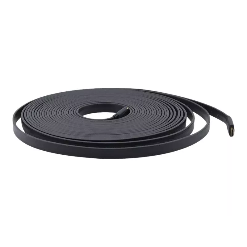 Kramer C-HM/HM/FLAT/ETH-6 Επίπεδο καλώδιο High-Speed HDMI με Ethernet, 1,8 m, Μαύρο 97-01014006