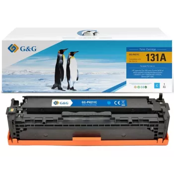 G&G συμβατό τόνερ για HP 125A/128A/131A (μαύρο, 1600 σελίδες) 14317