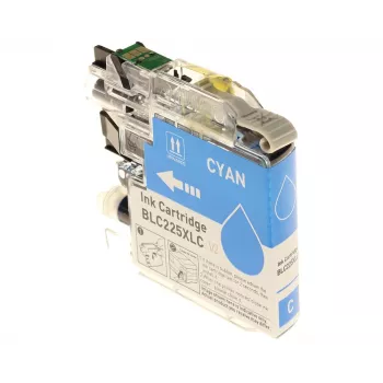 G&G συμβατό μελάνι Brother LC-225XLC κυανό υψηλής απόδοσης (14536)
