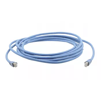 Kramer C-UNIKAT Σειρά C-UNIKat-2 Καλώδιο δικτύου RJ-45 αρσενικό σε RJ-45 αρσενικό 61 cm U/FTP CAT 6a Θωρακισμένο Χωρίς αλογόνα Snagless Ανθεκτικό Μπλε RAL 5012 99-3460002