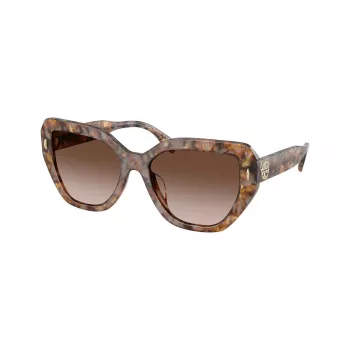 Tory Burch TY7194U197513 γυναικείο γυαλιά ηλίου, τετράγωνα, ασετάτ, Dark Havana/καφέ Gradient, 55-17-140 mm