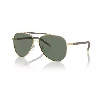 Michael Kors γυναικείο γυαλιά ηλίου MK1146-10143H ανοιχτόχρυσο Schmetterling Cat-Eye καφέ Gradient 59mm