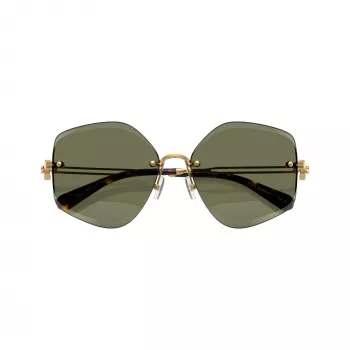 Tory Burch TY6111-334371 Γυναικεία γυαλιά ηλίου, σκούρο καφέ Havanna σκελετός, καφέ Gradient φακοί, 56/16/140 mm