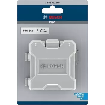 Bosch Accessories 2608522565 Pick and Click Κουτί Αποθήκευσης M, επανασφραγιζόμενο, Μαύρο/Κόκκινο