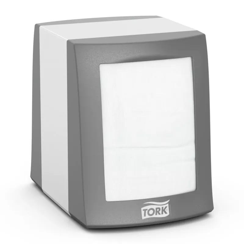 TORK Fastfold N4 Θήκη χαρτοπετσετών 271800 γκρι αλουμίνιο μέταλλο