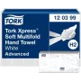 TORK Xpress H2 Advanced Multifold Χαρτοπετσέτες, 2 φύλλων, λευκό, 2850 φύλλα (120399)