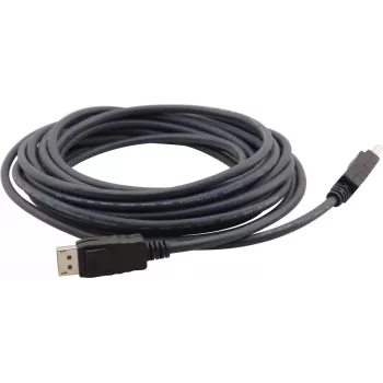 Kramer C-MDPM/MDPM DisplayPort Καλώδιο αρσενικό αρσενικό 4,6m Μαύρο 97-1717015