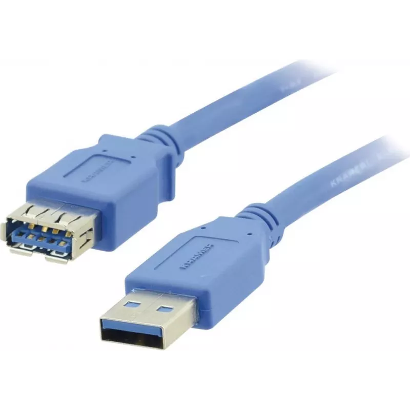 Kramer Electronics USB-A αρσενικό σε USB-A θηλυκό 3.0 Καλώδιο επέκτασης 3m Μαύρο (96-02310010)