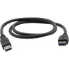 Kramer Electronics USB-A αρσενικό σε USB-A θηλυκό 3.0 Καλώδιο επέκτασης 3m Μαύρο (96-02310010)