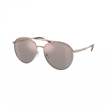 Michael Kors MK1138-11084Z Γυναικεία Cat-Eye Γυαλιά ηλίου, ανοιχτόχρυσος σκελετός, καφέ φακοί gradient, 58mm