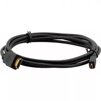 Kramer C-HM/HM/A-D-10 High-Speed Καλώδιο HDMI με Ethernet, Micro HDMI σε HDMI, 3 m, 4K@60Hz, Μαύρο 97-01116010