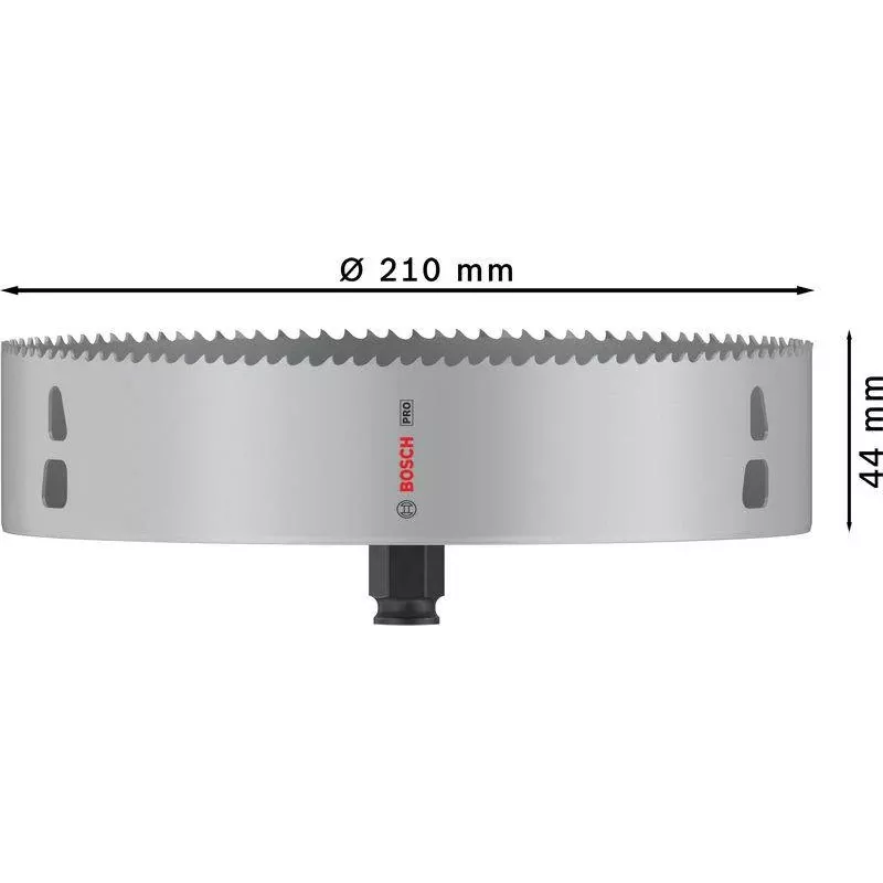 Bosch 2608594422 πριονωτή κορόνα 210 mm Bi-Metall