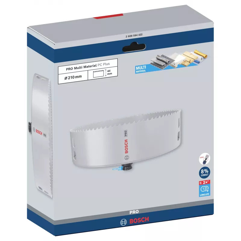 Bosch 2608594422 πριονωτή κορόνα 210 mm Bi-Metall