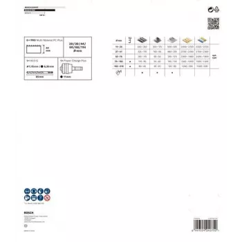 Bosch Progressor για ξύλο και μέταλλο σετ πριονωτών κορόνων, 7 τεμ., διάμετρος 20-114 mm, υποδοχή Power Change, HSS Bi-Metall, με βαλίτσα 2608594431