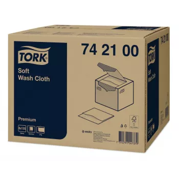Tork Premium Soft πανάκια καθαρισμού 1 φύλλου λευκά, 1080 τεμάχια (742100)