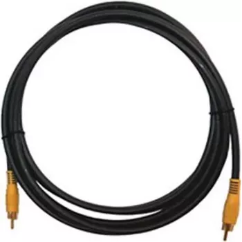 Kramer C-RVM/RVM-35 Καλώδιο Composite Video/Audio RCA αρσενικό σε RCA αρσενικό 10,7m Θωρακισμένο Σκούρο γκρι 91-0102035