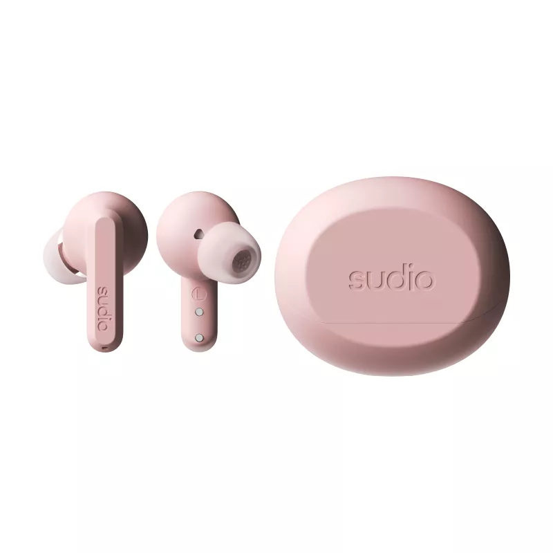 Sudio A3 Pro True Wireless Bluetooth ακουστικά με ενεργή ακύρωση θορύβου, Ροζ A1PROPNK