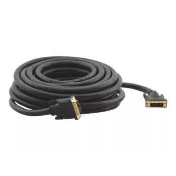 Kramer C-DM/DM/XL Σειρά Καλώδιο DVI-D Single Link, 4,6 m, Μαύρο 94-0111015