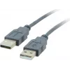 Kramer Electronics 4,6m Καλώδιο USB 2.0 A αρσενικό σε A αρσενικό, Μαύρο (96-0212015)
