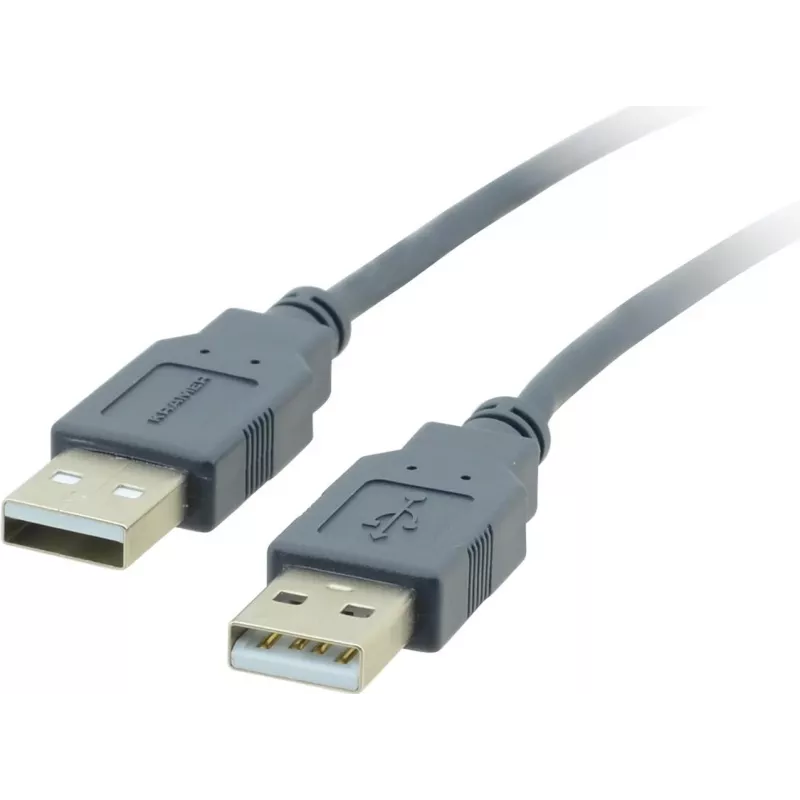 Kramer Electronics 4,6m Καλώδιο USB 2.0 A αρσενικό σε A αρσενικό, Μαύρο (96-0212015)