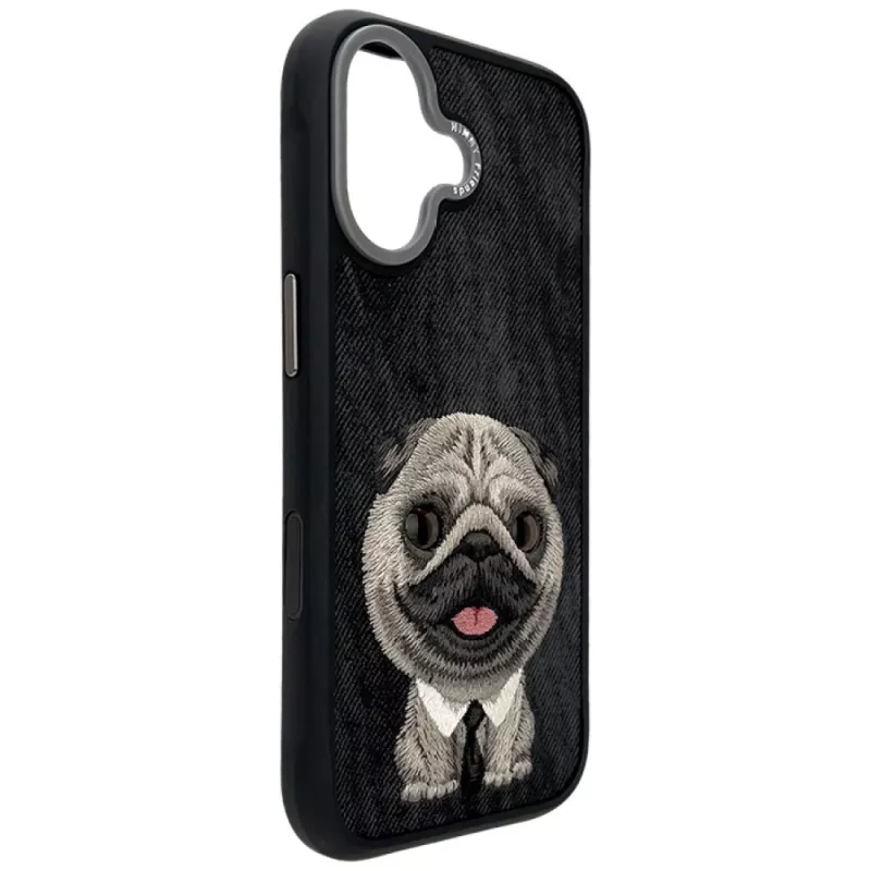 Nimmy Big Eyed Pet 2.0 Dog θήκη για iPhone 17 - μαύρο