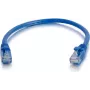 C2G 1m μπλε Cat6 Snagless UTP PVC καλώδιο δικτύου Ethernet 83386