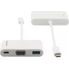 Kramer ADC-U31C/M1 προσαρμογέας USB-C σε VGA λευκό 99-97210003
