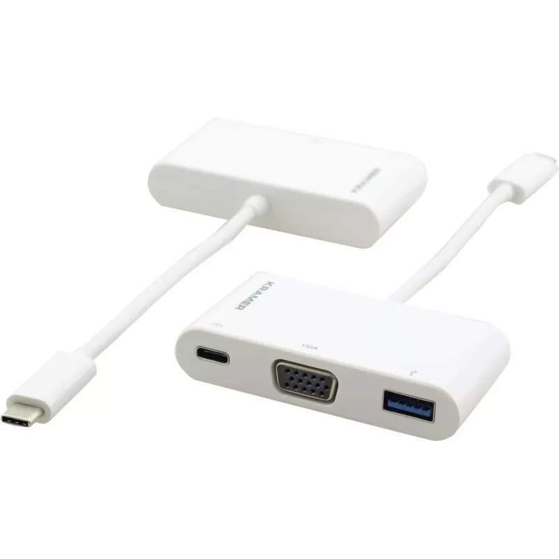 Kramer ADC-U31C/M1 προσαρμογέας USB-C σε VGA λευκό 99-97210003