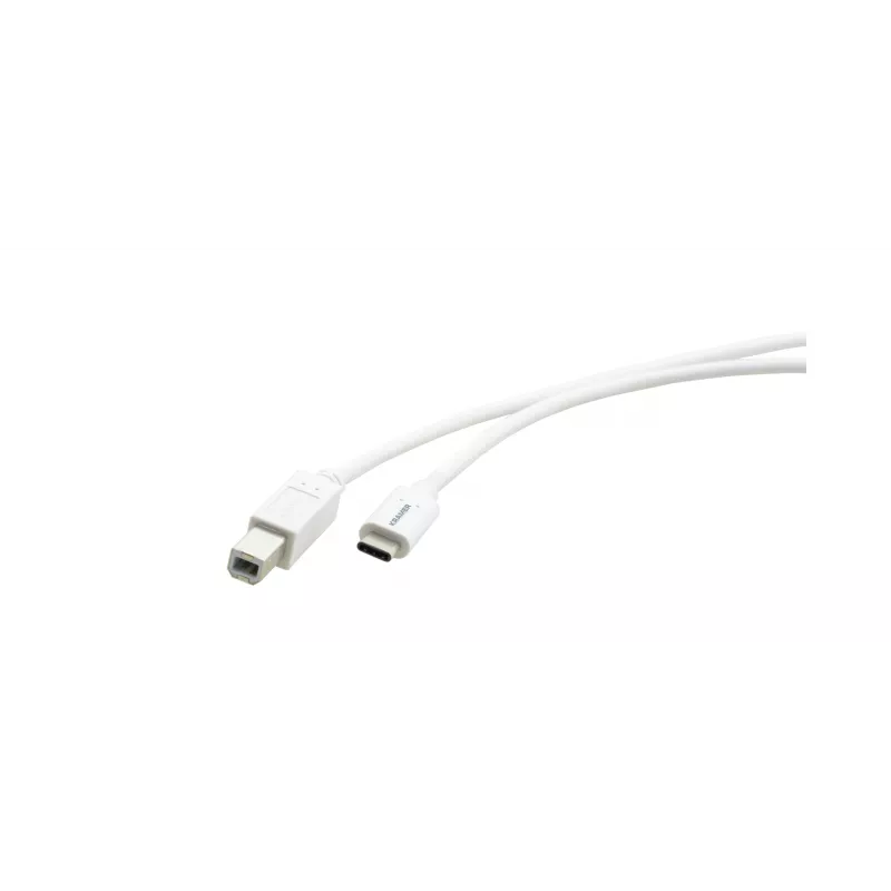Kramer C-USB/CB-10 καλώδιο USB 2.0, βύσμα USB-C σε βύσμα USB-B, 3 m, λευκό 96-02357110