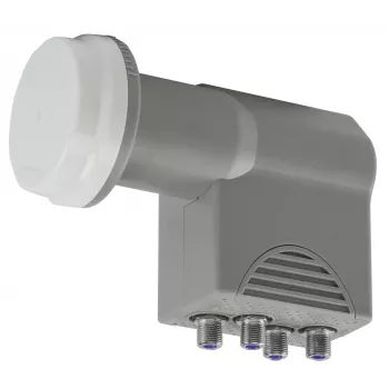 AXING SCO 4-10 Quattro LNB, 40 mm feedhorn, 4 έξοδοι, UHD/3D Ready SCO00410