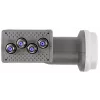 AXING SCO 4-10 Quattro LNB, 40 mm feedhorn, 4 έξοδοι, UHD/3D Ready SCO00410