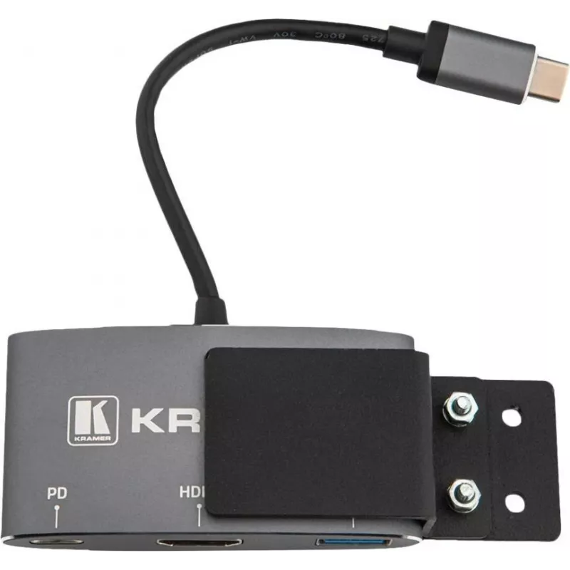 Kramer KDock-1 σταθμός σύνδεσης USB-C με HDMI, 2x USB 3.0, Gigabit Ethernet, 60W PD 91-00016099