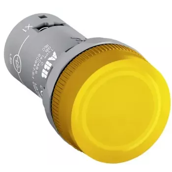ABB CL2-502Y κίτρινη λυχνία ένδειξης LED 24V AC/DC, 22mm 1SFA619403R5023